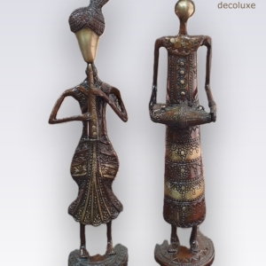 Tribal Musicians Antique Finish - Image 1