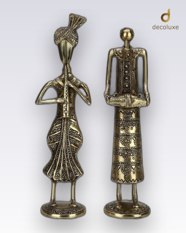 Tribal Musicians Natural Finish