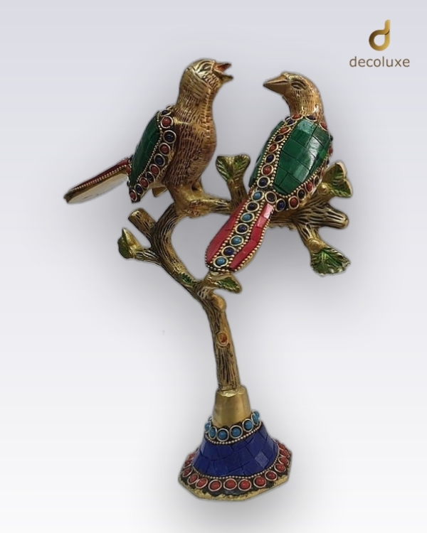 Birds Perched on a Tree