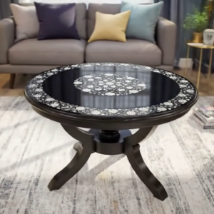 Black Circle Tabletop 48 - Image 2