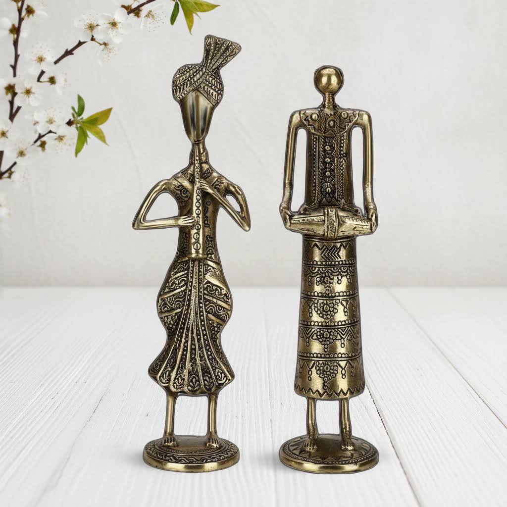 Tribal Musicians Natural Finish - Image 2